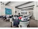 Inviting dining room with neatly arranged tables, perfect for events and gatherings, with elegant decor at 4800 N 68Th St # 385, Scottsdale, AZ 85251