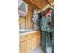 Storage shed interior featuring decorations and storage items at 6251 E Hannibal St, Mesa, AZ 85205