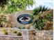 Warner Estates entrance sign surrounded by lush desert landscaping at 8649 S Willow Dr, Tempe, AZ 85284