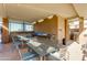 Community outdoor kitchen includes cooking area, sink and seating with tables at 1400 E Bethany Home Rd # 27, Phoenix, AZ 85014
