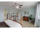 Spacious main bedroom with neutral walls and a large window at 22651 E Via Del Verde --, Queen Creek, AZ 85142