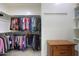 Walk-in closet with organized clothing racks and shelving at 22651 E Via Del Verde --, Queen Creek, AZ 85142