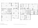 Comprehensive two-story floor plan including dimensions and room layouts at 41011 W Walker Way, Maricopa, AZ 85138