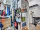 Organized walk-in closet with shelves, hanging rods, and storage for clothes, handbags, and accessories at 4215 W Reddie Loop, Phoenix, AZ 85083