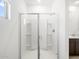 Bathroom featuring a glass shower at 4351 W Jeanette Ln, San Tan Valley, AZ 85144