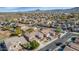 Scenic aerial view of a neighborhood with mountain backdrop, showcasing the home's desirable location at 4624 W Heyerdahl Ct, New River, AZ 85087