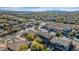 High angle shot showing the neighborhood, its layout, and community access at 4624 W Heyerdahl Ct, New River, AZ 85087