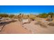Entrance to neighborhood desert walking trail through scenic community at 5725 E Colby St, Mesa, AZ 85205