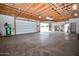 Spacious garage interior with high ceilings and ample room for multiple vehicles or storage at 6020 E Shea Blvd, Scottsdale, AZ 85254