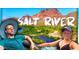 Scenic view of the Salt River, surrounded by lush greenery and stunning mountain views at 6614 E Portia St, Mesa, AZ 85215