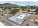 Aerial view of home showcasing its landscaping and neighborhood setting at 1101 E Cheryl Dr, Phoenix, AZ 85020