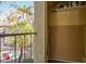 Balcony offering exterior views and outdoor storage at 15402 N 28Th St # 201, Phoenix, AZ 85032