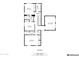 Second-floor floor plan with bedrooms, bathrooms, laundry, and study room, showcasing the home's layout at 3419 W Thoreau Ln, Anthem, AZ 85086