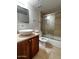 Bathroom with modern sink and a shower-tub combo at 5124 N 31St Pl # 542, Phoenix, AZ 85016