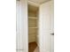 Pantry closet offers shelving for ample storage with bi-fold doors at 5124 N 31St Pl # 542, Phoenix, AZ 85016