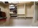 Organized closet with shelving and rods offers ample storage space at 5350 E Deer Valley Dr # 4430, Phoenix, AZ 85054