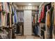 Well-organized walk-in closet with ample storage space and custom shelving at 6188 N 29Th Pl, Phoenix, AZ 85016