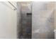 Shower with stylish tile and built-in niche at 6335 E Brown Rd # 1081, Mesa, AZ 85205