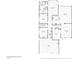 Detailed floor plan showcasing layout of bedrooms, bathrooms, kitchen, and living spaces at 698 W Merrill Ave, Gilbert, AZ 85233