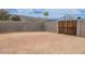 Spacious fenced-in backyard, perfect for outdoor activities at 8038 S 25Th St, Phoenix, AZ 85042