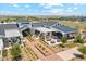 Beautiful aerial view of a community center featuring outdoor dining and gathering spaces at 17165 W Piperton St # 181, Surprise, AZ 85388