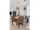 Cozy breakfast nook with rattan chairs and bench seating at 2733 E Virginia St, Gilbert, AZ 85296