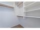 Spacious walk-in closet with ample shelving and storage space at 4032 E Arbor Ave, Mesa, AZ 85206