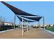 Shaded playground with modern structures, benches, and safety surfacing, providing a fun and secure environment at 4370 E Kaibab Pl, Chandler, AZ 85249