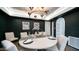 Elegant dining room featuring modern chandelier, designer decor, and stylish seating at 4434 E Camelback Rd # 128, Phoenix, AZ 85018