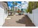 Backyard features covered patio and modern hot tub at 4721 N 24Th St, Phoenix, AZ 85016
