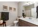 Bathroom showcasing modern fixtures, vanity, and decorative accents in a well-lit space at 651 N Ironwood Dr # 3, Apache Junction, AZ 85120