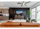 Modern living room featuring sleek furniture, contemporary decor, and a seamless open-concept design at 651 N Ironwood Dr # 7, Apache Junction, AZ 85120