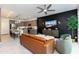 Cozy living room with modern kitchen, stylish decor, and an inviting open layout at 651 N Ironwood Dr # 7, Apache Junction, AZ 85120