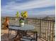 Outdoor patio featuring desert views, table, and chairs at 14850 E Grandview Dr # 233, Fountain Hills, AZ 85268