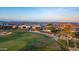 Picture of the golf course with beautiful desert landscaping surrounding the greens and sand at 175 E Santa Lucia Ln, Queen Creek, AZ 85140