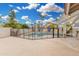 The backyard boasts a pool, patio, and desert landscaping at 19333 N 68Th Ave, Glendale, AZ 85308