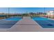 Community pickleball courts with new nets, providing a fun and active recreational space at 2779 E Derringer Way, Gilbert, AZ 85295