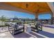 Community pool pavilion offering shade and comfortable seating, ideal for enjoying the outdoors in style at 2779 E Derringer Way, Gilbert, AZ 85295