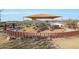 Enjoy the community playground, featuring a sunshade, slides, and climbing structures at 44323 N 43Rd Dr, Phoenix, AZ 85087