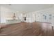 Spacious kitchen with a center island, stainless steel hood, and white cabinets at 44717 N 44Th Dr, Phoenix, AZ 85087