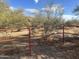 Fenced rural property, a secure open space that blends harmoniously with the natural landscape at 7100 E Montgomery Rd, Scottsdale, AZ 85266