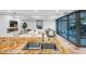 Close-up on a stainless-steel kitchen sink and granite counters with views to the living spaces and patio doors at 7121 E Rancho Vista Dr # 5011, Scottsdale, AZ 85251