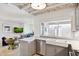 Bright kitchen with stainless appliances, farmhouse sink and open layout at 7126 N Via Nueva --, Scottsdale, AZ 85258