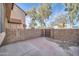 Enclosed backyard with a combination of concrete and brick paving, offering privacy and low maintenance at 7905 W Thunderbird Rd # 308, Peoria, AZ 85381