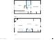 Floorplan depicting the first and second stories of the residence at 7905 W Thunderbird Rd # 308, Peoria, AZ 85381