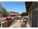 Relaxing balcony area perfect for outdoor dining and enjoying the view at 10212 E Betony Dr, Scottsdale, AZ 85255