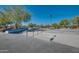 Community Skate Park showing concrete ramps, rails, and open space for skateboarding enthusiasts and recreation at 10215 E Hillery Dr, Scottsdale, AZ 85255