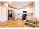 Spacious kitchen featuring stainless steel appliances, granite countertops, and abundant cabinet space at 1054 W Park Ave, Gilbert, AZ 85233