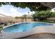 Inviting private pool with a surrounding patio area perfect for backyard enjoyment at 1054 W Park Ave, Gilbert, AZ 85233