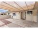 Relaxing covered patio with ample space for outdoor seating and entertaining at 11139 W Cameo Dr, Sun City, AZ 85351